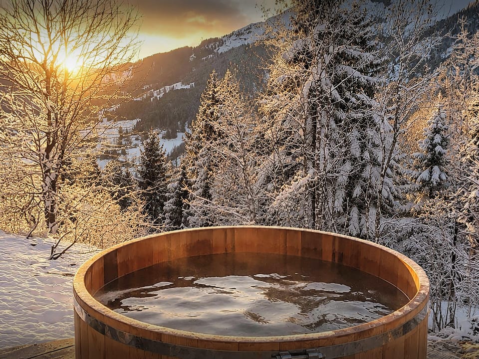 Nordic bath & view
