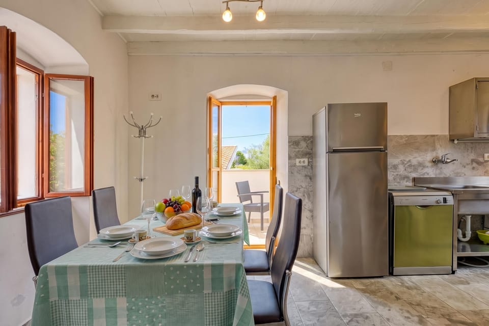 Kitchen and dining area