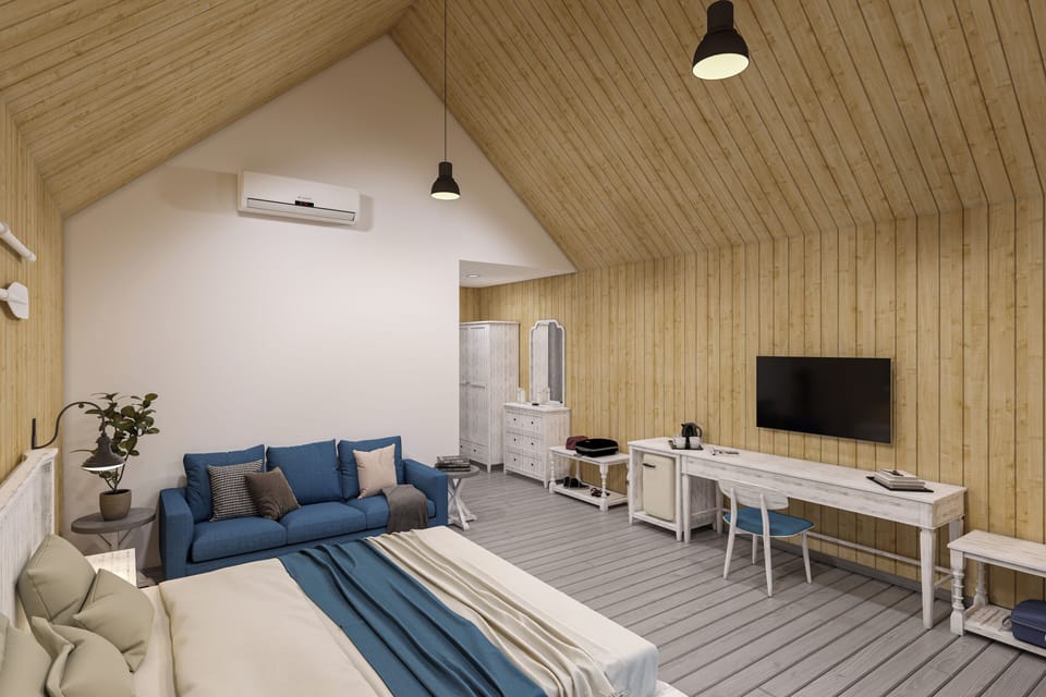 Deluxe Double Room | Desk, WiFi (free)
