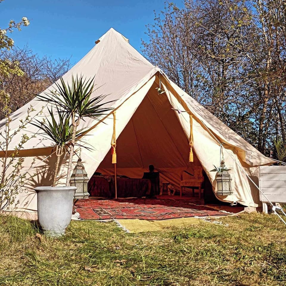 Luxury Tent, Garden View | Terrace/patio