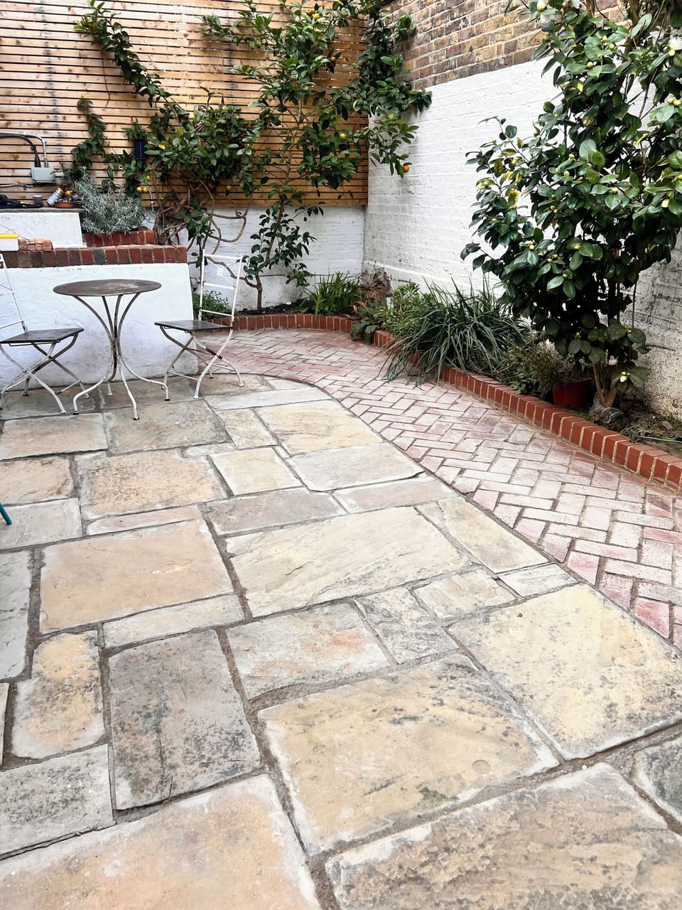 Patio. Table an chairs for 2