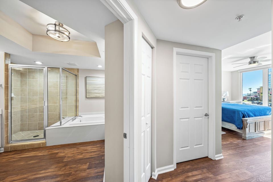 Primary Bedroom with Private Bathroom and Large Walk-In Closet