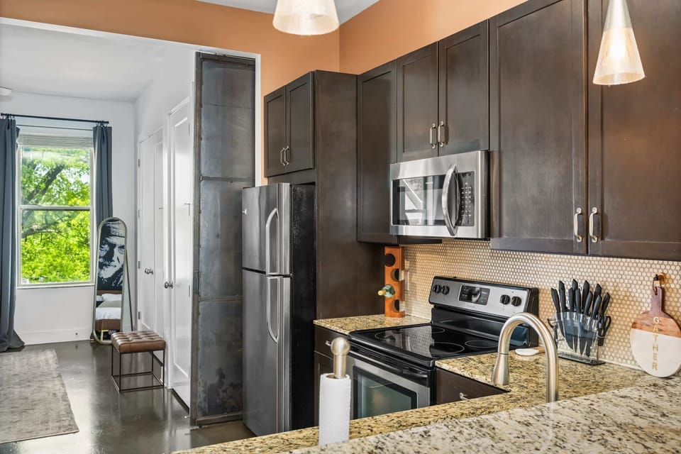 Fully equipped kitchen 