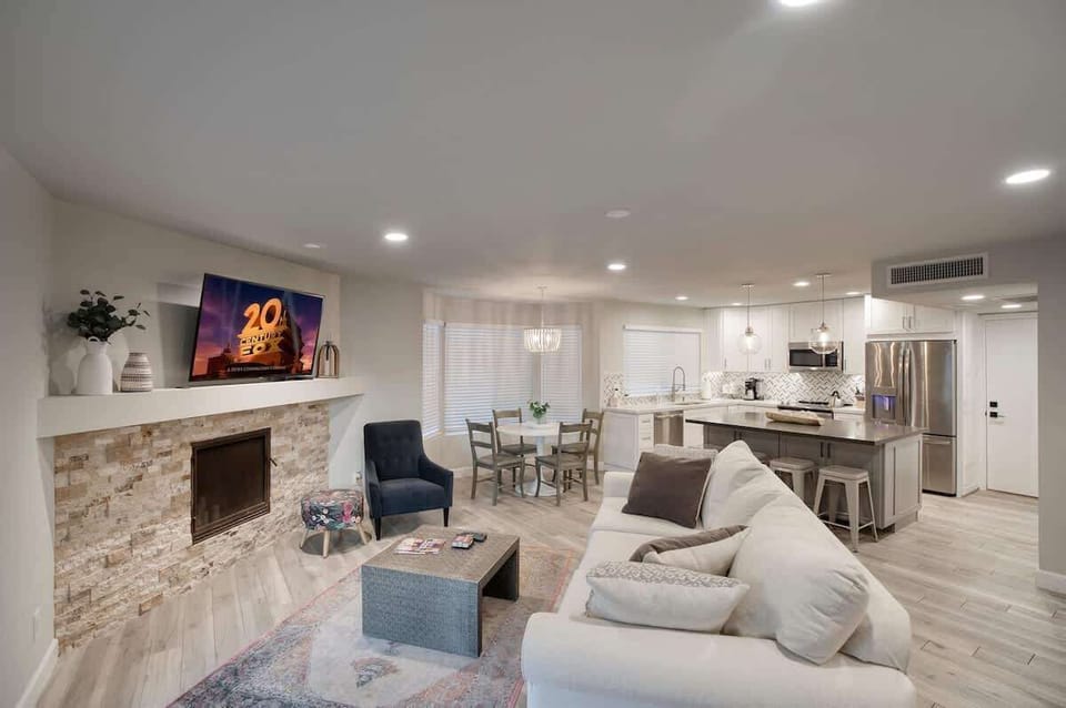 Gather, share meals, and relax in this bright, open home.