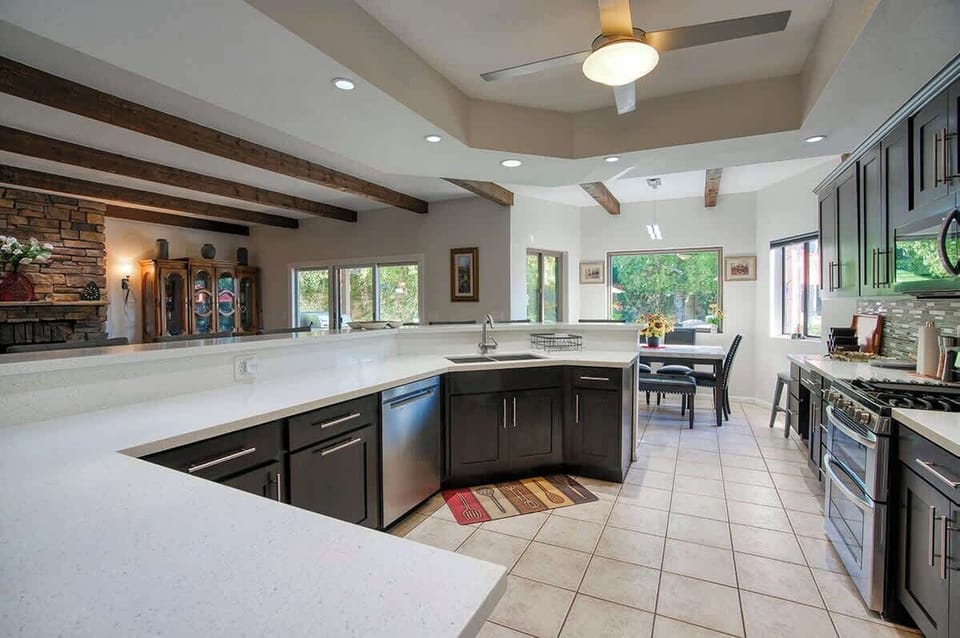 Our fully equipped kitchen.