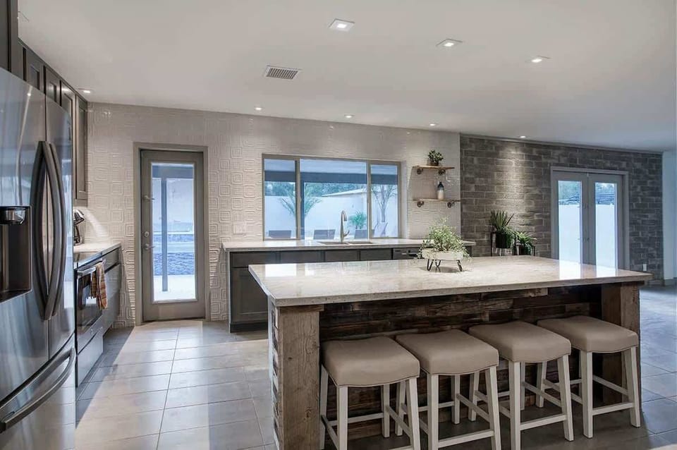 Modern Kitchen with Ample Counter Space 