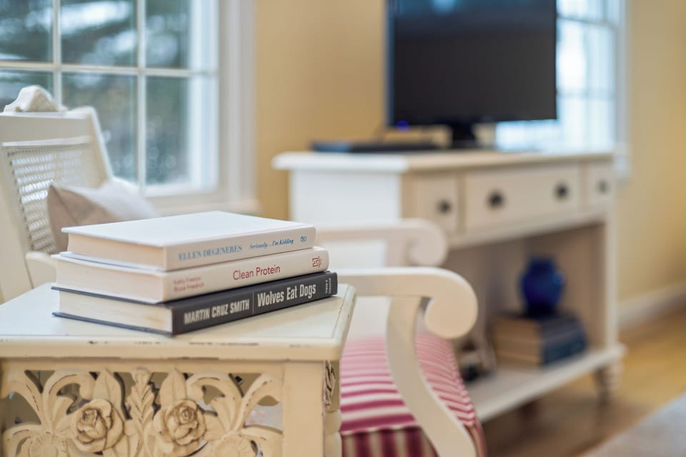 Grab a book and head to the beach—just a short walk away.