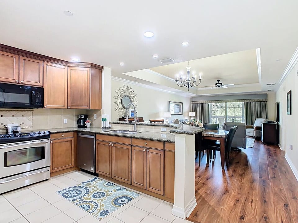Prepare your home-cooked meal in our fully equipped kitchen