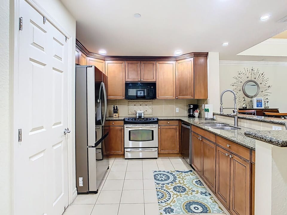 Prepare your home-cooked meal in our fully equipped kitchen