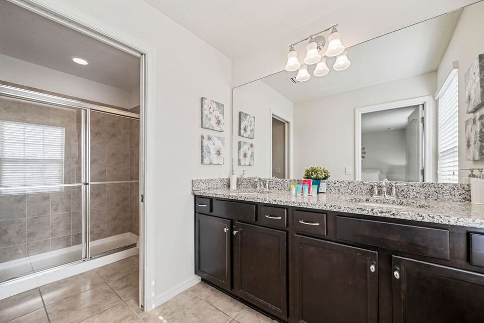 Bathroom 2 with a walk in shower