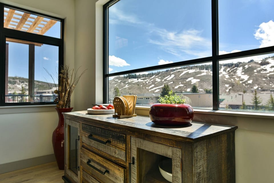 View from dining room
