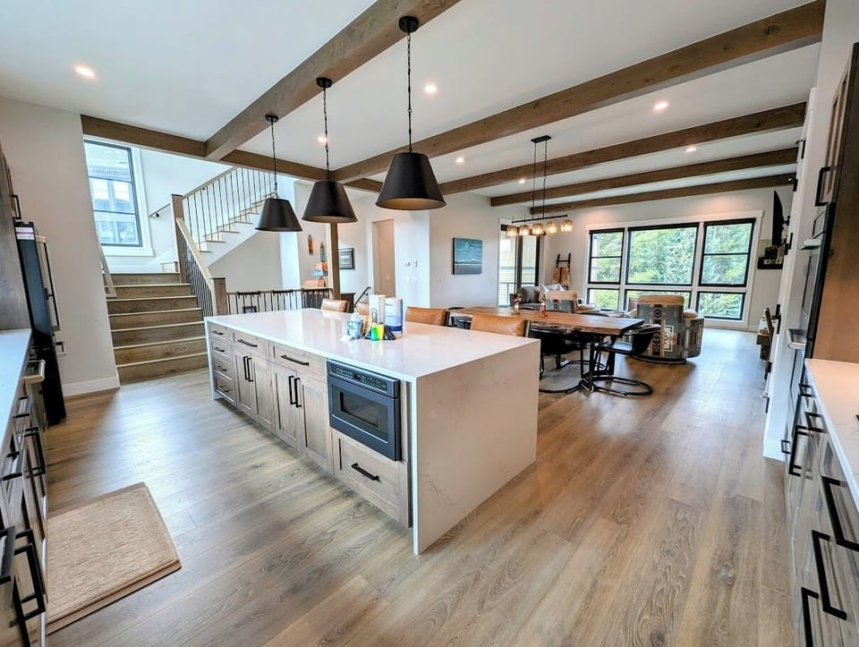 Bright, open layout