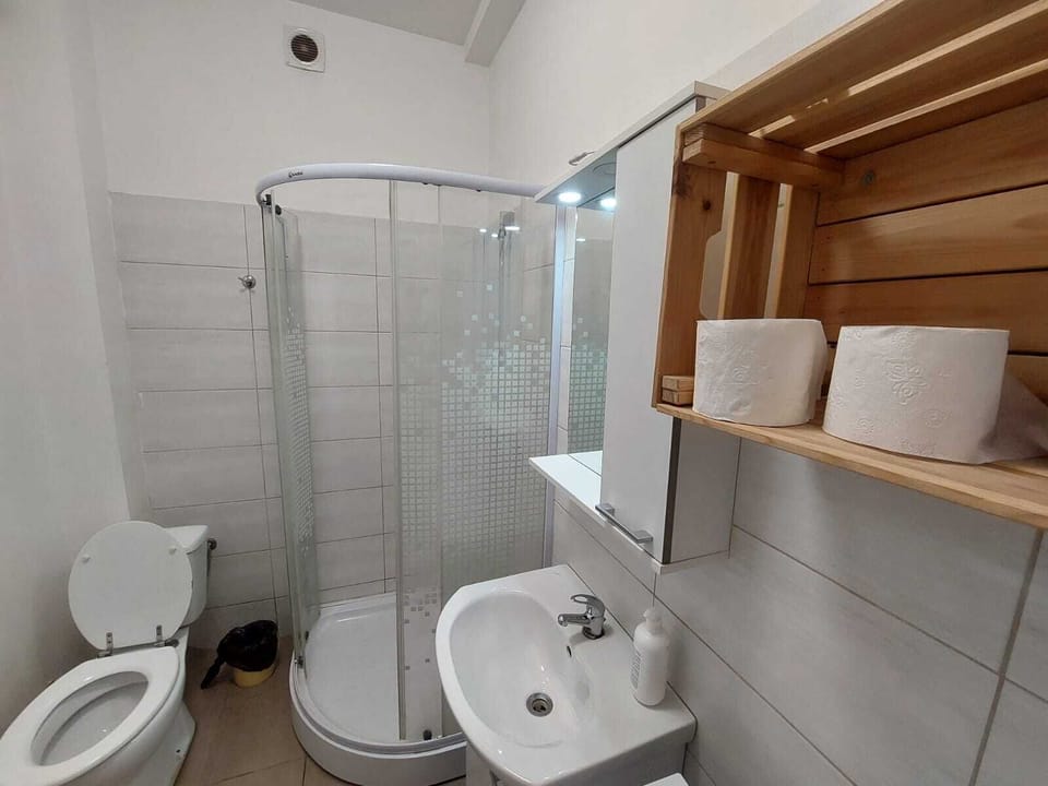 Deluxe Apartment, City View | Bathroom