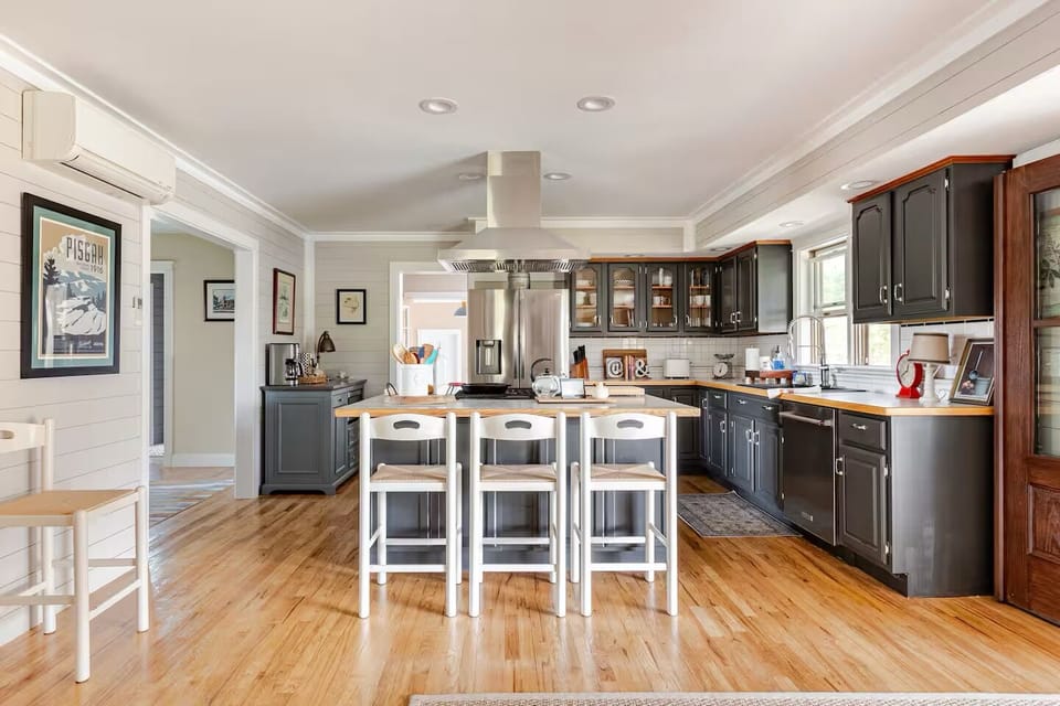 Kitchen designed for entertaining.