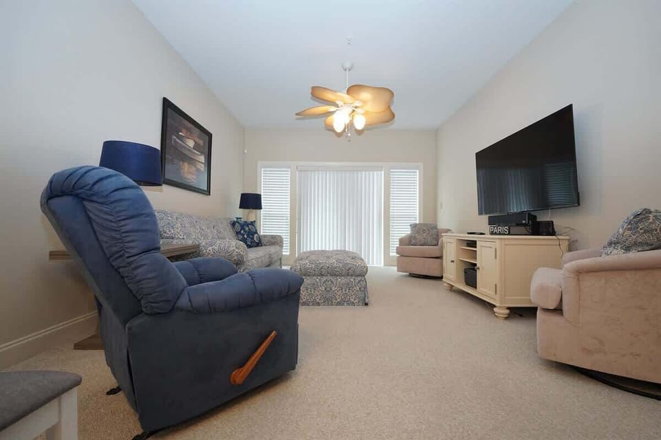 Open, comfortable living area designed for relaxing together