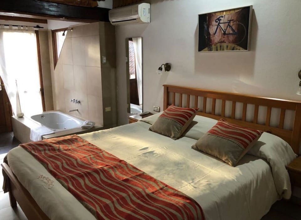 Family Quadruple Room, Mountain View | In-room safe, individually decorated, desk, laptop workspace