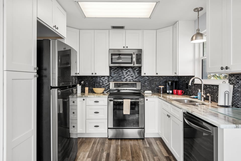 Modern design with stylish finishes, perfect for culinary adventures