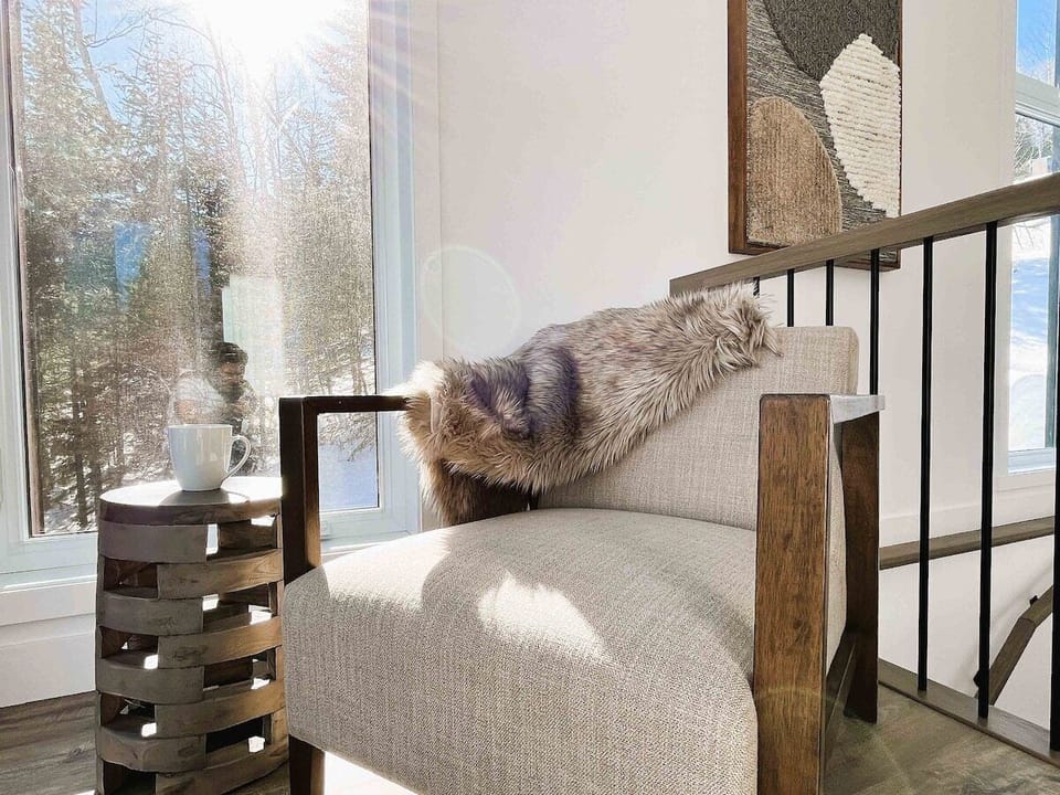 A chair designed for reading, relaxing, and letting your mind wander.