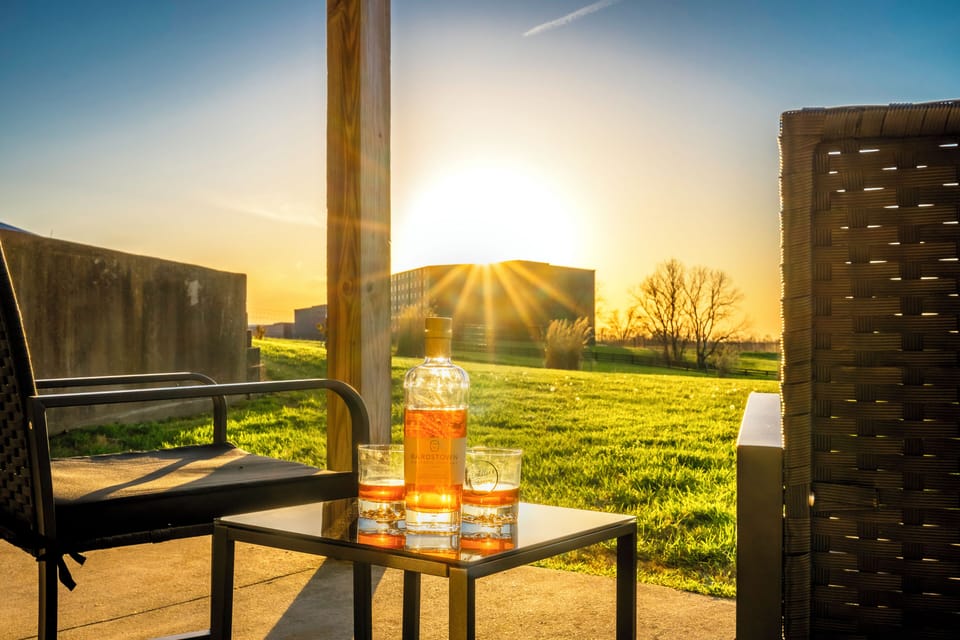 Sunset bliss. We do not provide alcohol. We provide the tools - you do the rest!