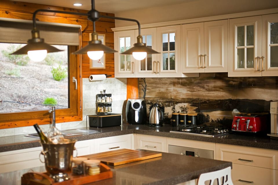 Cook in style with our modern kitchen, featuring sleek appliances