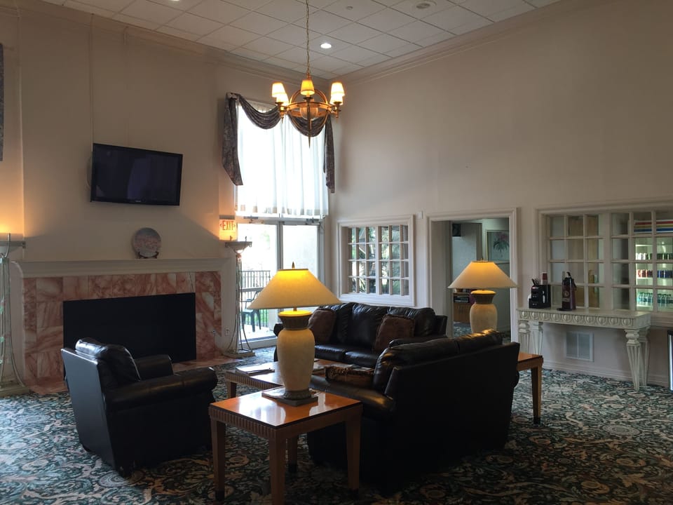 Lobby sitting area