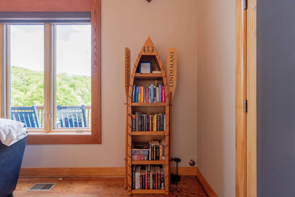 What's a lake vacation without a good book? You are welcome to pick a good read during your stay!