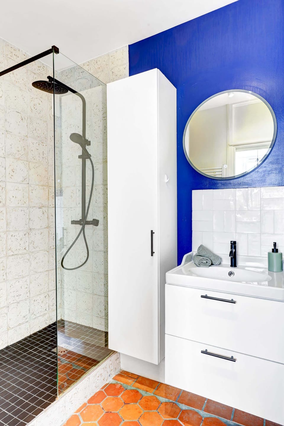 The bathroom