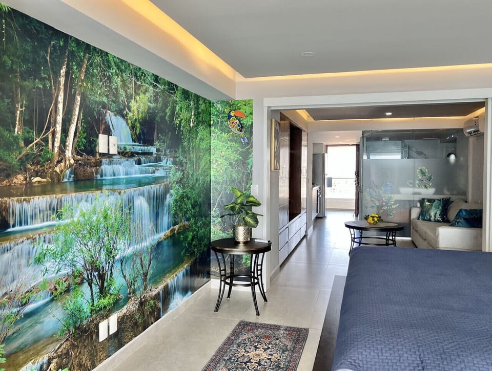 Ocean breeze meets cozy interior