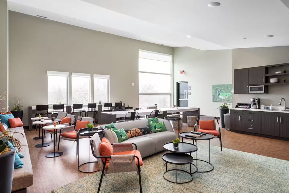 Common area at the association