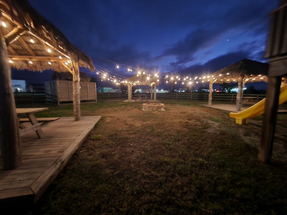 Park community fire pit. Bring your camp chairs and relax with loved ones! 