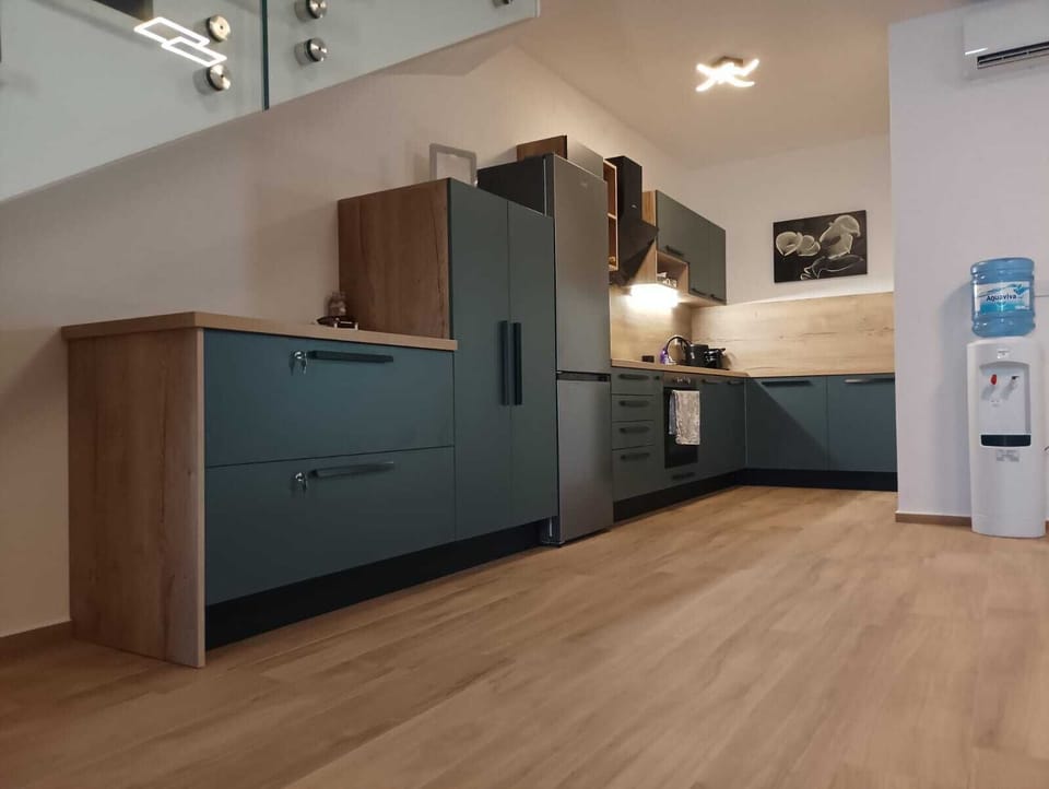 Standard House, Balcony, Partial Sea View | Private kitchen | Espresso maker, electric kettle, toaster, highchair