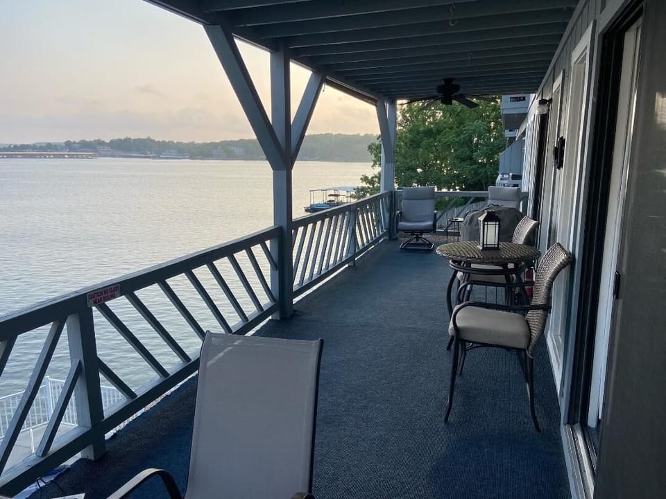 Biggest deck in the complex with a Great Lake view!
