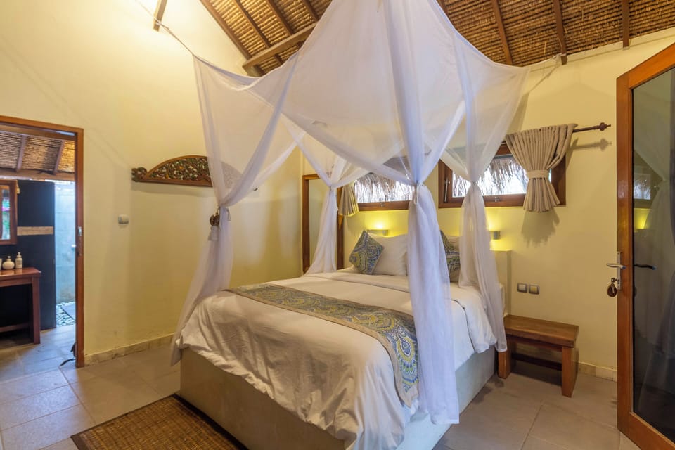 Beach Club, 2 Bedroom Family Bungalow | Premium bedding, minibar, in-room safe, desk