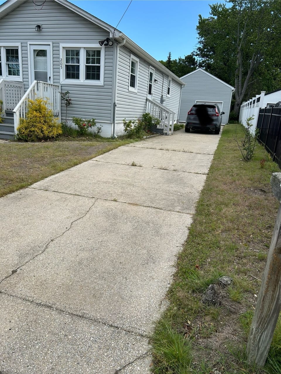 Ample off-street parking and yard for outdoor games.