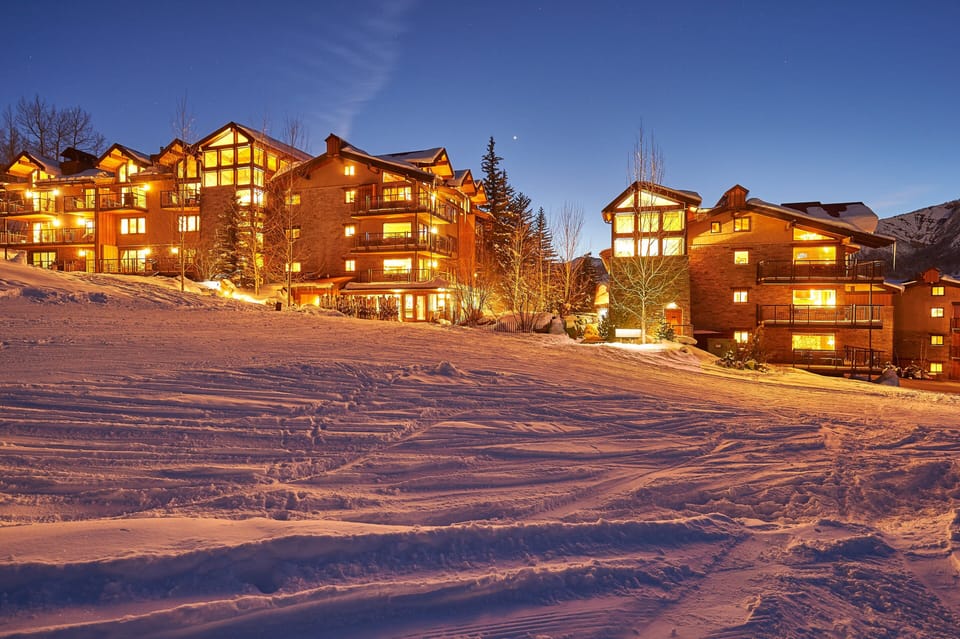Prime slope side location with ski-in, ski-out access. No shuttles needed - step outside and you're already on the mountain!