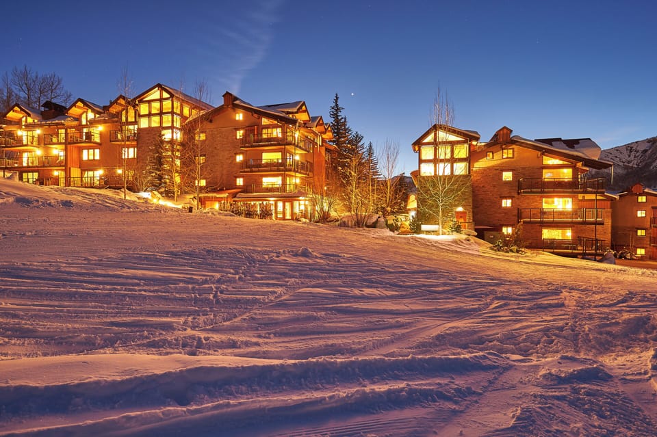 Prime slope side location with ski-in, ski-out access. No shuttles needed - step outside and you're already on the mountain!