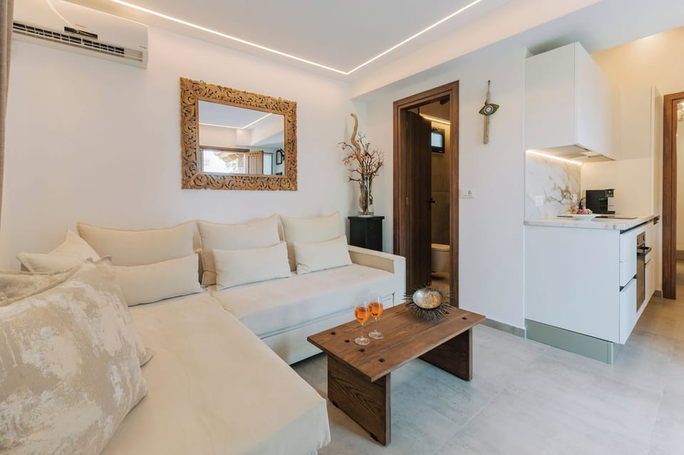 Luxury Villa, Private Pool | Living area | Flat-screen TV