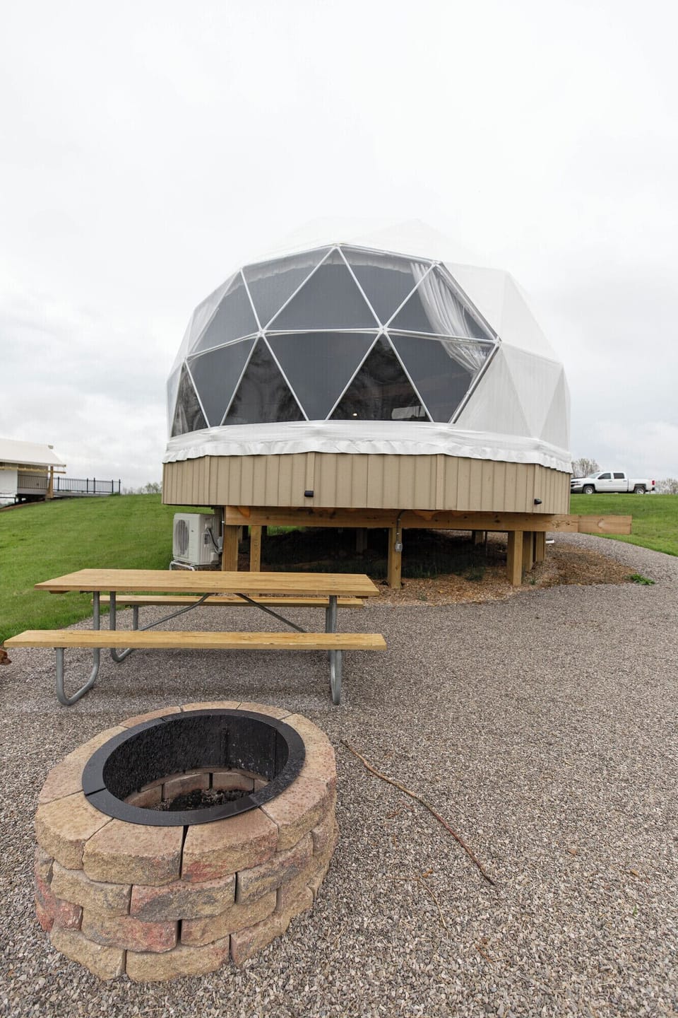 Firepit for those perfectly toasted s'mores!