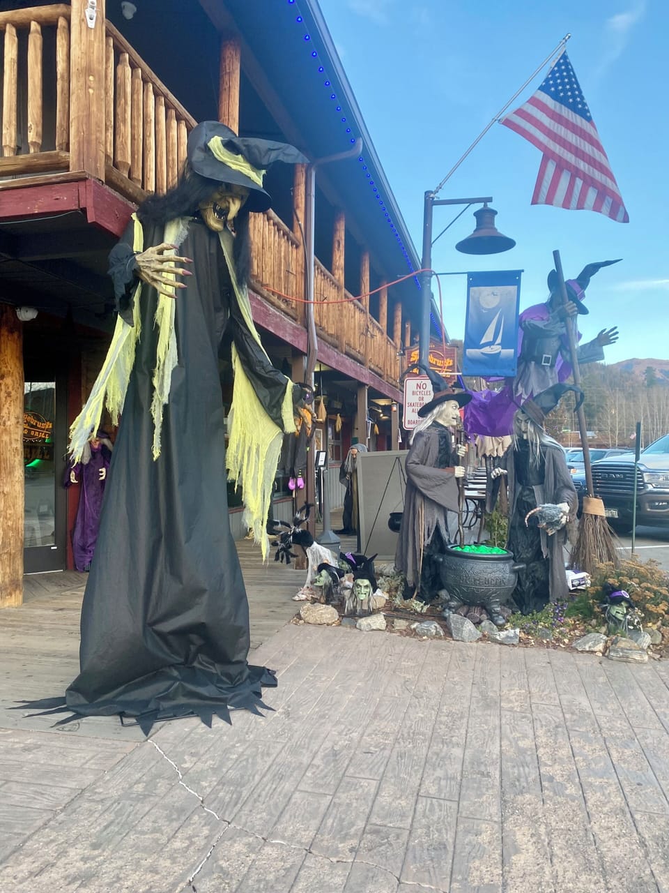 Grand Lake at Halloween