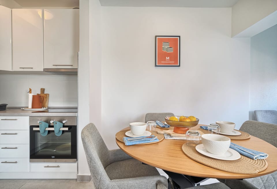 Apartment, Balcony, Hill View | Private kitchen | Full-size fridge, oven, stovetop, dishwasher