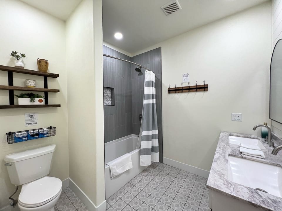 Enjoy the primary full bathroom.