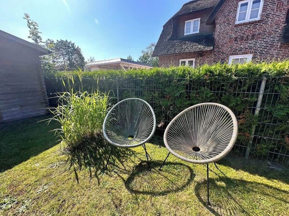 Entspanne dich in unserem Garten. 