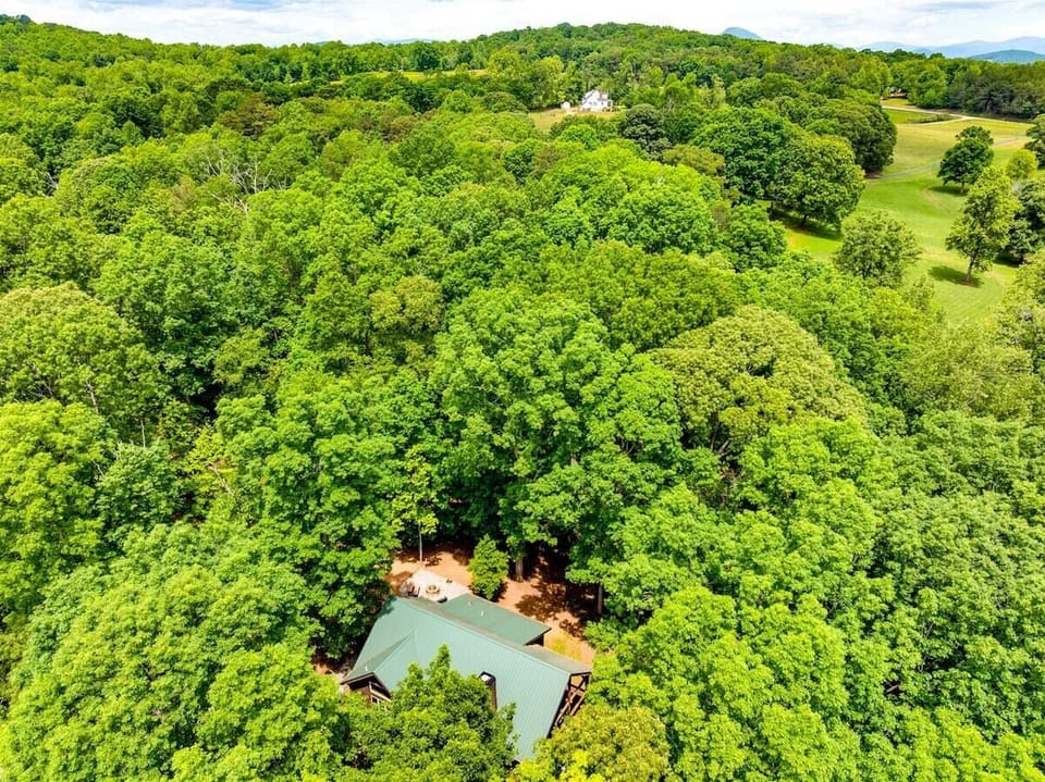 Surrounded by beautiful nature
