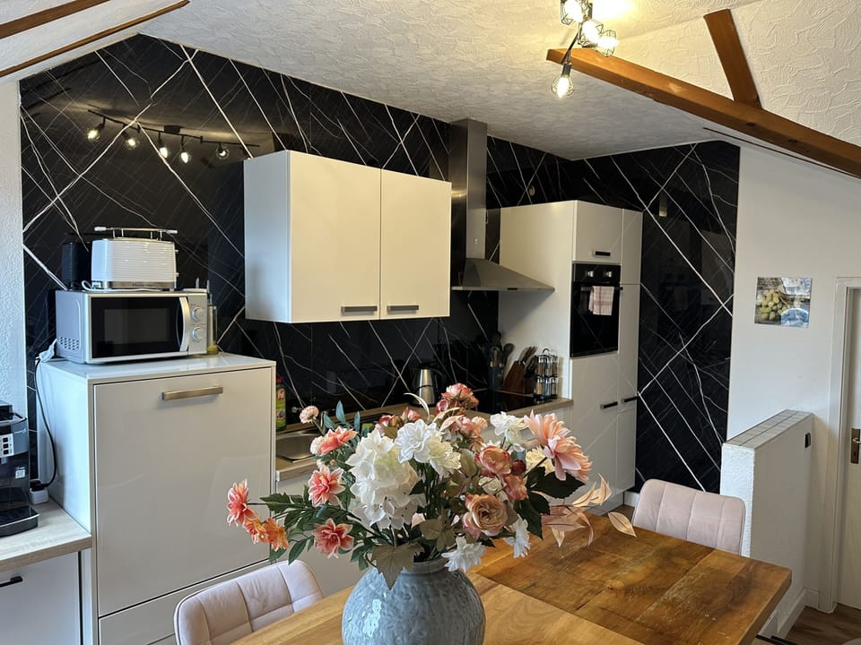Basic Apartment, Private Bathroom (1) | Private kitchen