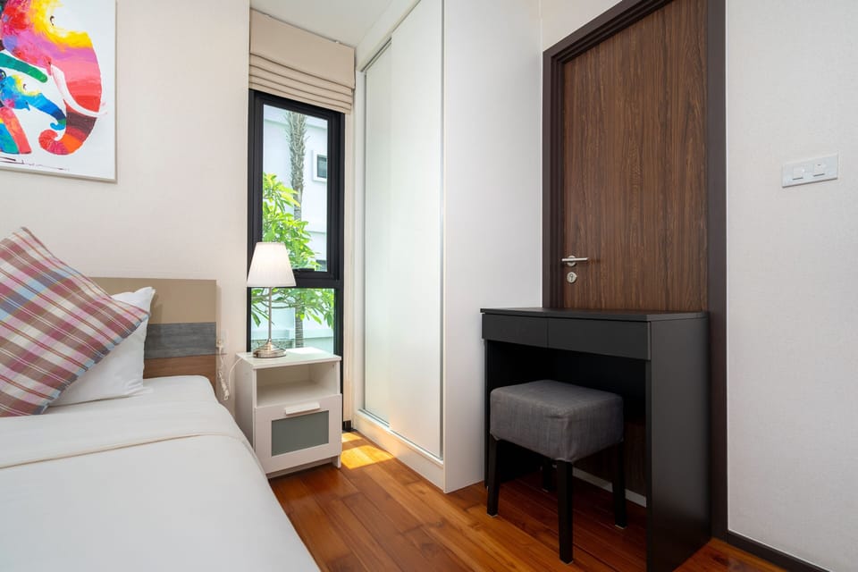 Family Condo, 1 Bedroom, Balcony, Garden View