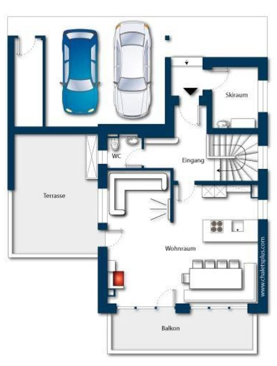 Chalet | Floor plan