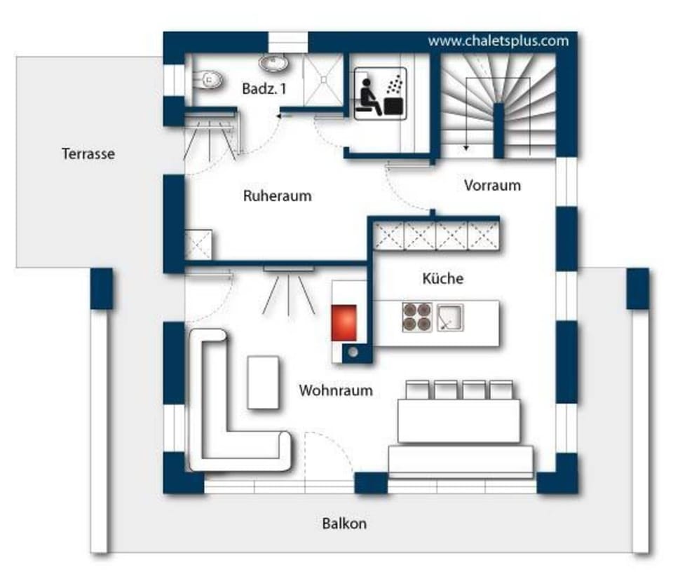 Chalet | Floor plan