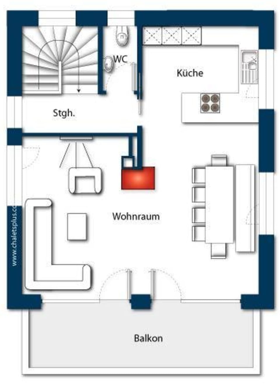 Chalet | Floor plan
