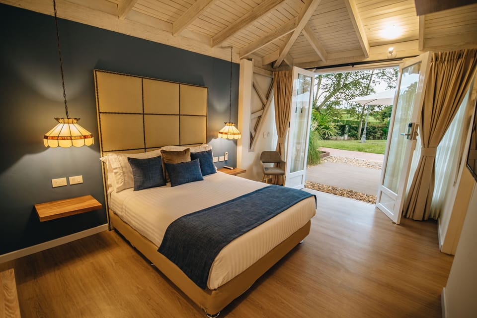 Standard Double Room, 1 Queen Bed, Pool View (First Level) | Egyptian cotton sheets, premium bedding, down comforters, pillowtop beds