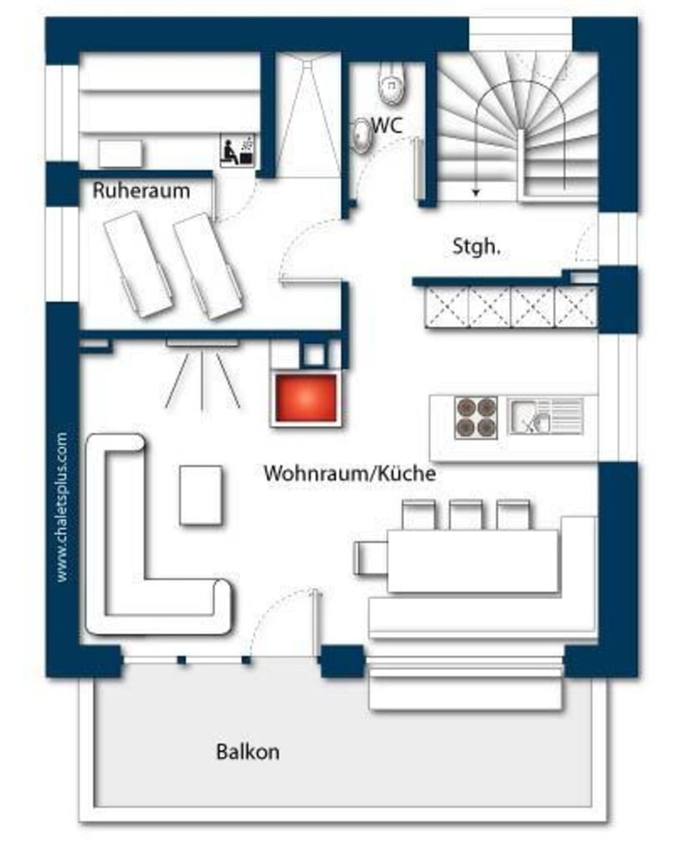 Chalet | Floor plan